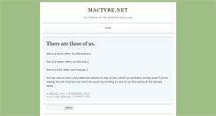 Desktop Screenshot of mactyre.net